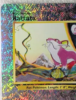 Pokemon Cards: Legendary Collection Reverse Holo: Rattata 89/110 Great Condition - Image 3
