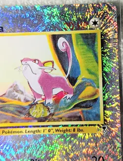 Pokemon Cards: Legendary Collection Reverse Holo: Rattata 89/110 Great Condition - Image 4