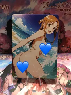 Beautiful Waifu Card Goddess Story CCG Anime Waifu Double Sided - Image 1