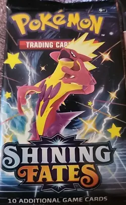 Pokemon TCG Shining Fates 4 ART CARD PACKS CHARZARD!! SEALED - Image 5