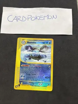Pokemon Card Blastoise 37/165 Set Expedition -Eng-holo Reverse -Nm! - Image 1