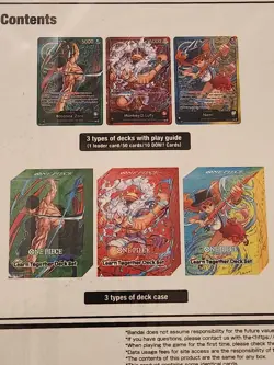 One Piece Card Game Learn Together Deck Set LT01 - English - Sealed - - Image 3