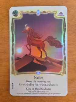 Bella Sara Rare Foil NASIM S12/55 Herds North of North Series Card Single - Image 1