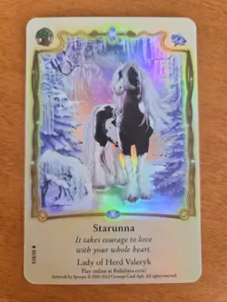 Bella Sara Rare Foil STARUNNA S18/55 Herds North of North Series Card Single - Image 2