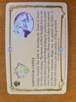 Bella Sara Rare Foil Dawnstar Castle S45/55 Herds North of North Series Card - Image 3