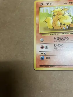 Growlithe 26 Squirtle Deck Number 58 Vintage Japanese Pokemon Card - Image 4