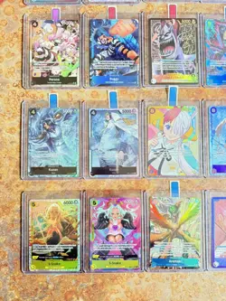 One Piece Card Game English INVESTMENT LOT of 20 LEGENDARY, SEC - Grading Ready! - Image 5