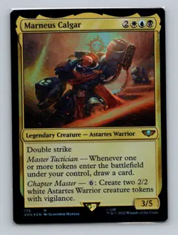 1x FOIL Marneus Calgar (175) Warhammer 40,000 40K MTG Magic NM - Image 1