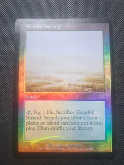 Flooded Strand Onslaught Foil Played condition MTG Magic the Gathering - Image 1