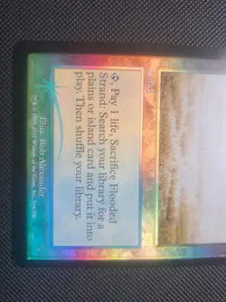 Flooded Strand Onslaught Foil Played condition MTG Magic the Gathering - Image 3