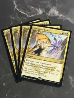 4x Inevitable Defeat #0194 R [Tarkir: Dragonstorm] NF LP/NM - Image 1