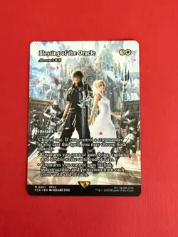 MTG Final Fantasy Blessing Of The Oracle 0021 Akroma’s Will NM (Showcase) - Image 1