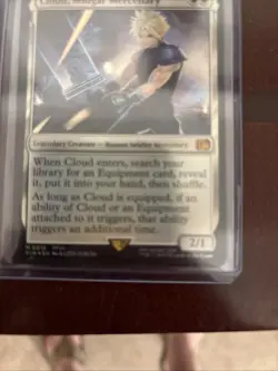 Cloud, Midgar Mercenary Final Fantasy Foil. MAGIC THE GATHERING FINAL FANTASY - Image 2
