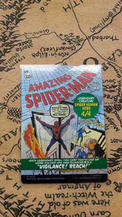 0232 Peter Parker - Spider-Man - Mythic - Borderless - FOIL - MTG - Image 2
