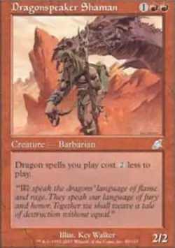 1x Dragonspeaker Shaman Light Play MTG Magic - Kid Icarus - - Image 1