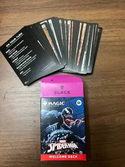 Magic: The Gathering Marvel's Spider-Man Welcome Deck - Venom - Image 2
