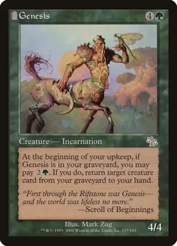 1x Genesis - Judgment - SP - Italian - OOP MTG - Image 5