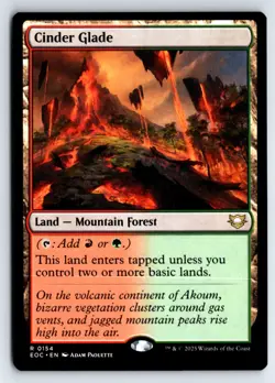 Cinder Glade -Commander: Edge of Eternities - Image 1