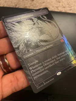 Phyrexian Obliterator Oil Slick Foil x1 Pack Fresh Never Played FREE SHIPPING - Image 3