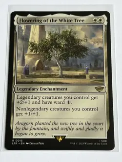 Flowering of the White Tree 15 MTG LOTR Middle Earth 2023 MT 9.0 + Non Foil Rare - Image 2