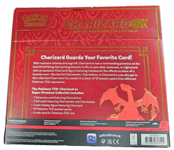 POKEMON CHARIZARD EX FIGURE WITH PROMOS - SUPER PREMIUM COLLECTION 820650858192 - Image 3