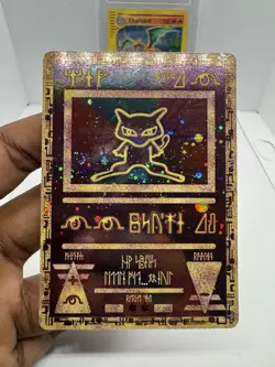 Ancient Mew Holo Pokemon 2000 Movie Promo MINT* SWIRL - Image 2