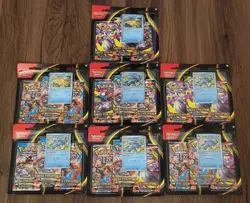 Lot of 7 - Pokemon TCG Mega Evolution 3 Pack Booster Blister Pack - Sealed - Image 1