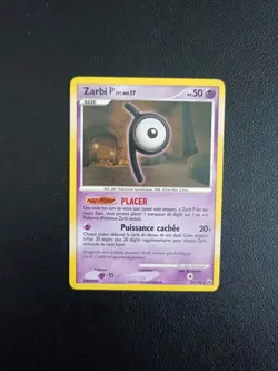 Carte Pokemon ZARBI P 33/100 Rare Diamant et Perle Aube Majestueuse FR - Image 1