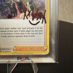 Marnie 2021 Pokemon SWSH BSP Premium Tournament Collection Holo #120 PSA 10 - Image 5