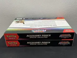 Pokemon TCG: Prismatic Evolutions - Accessory Pouch Special Collection Lot of 2 - Image 3