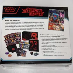 Pokemon TCG Destined Rivals Pokemon Center ETB Brand New Sealed Ships Today - Image 3