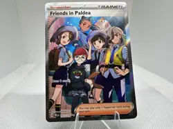 Pokemon TCG Friends in Paldea Prismatic Evolutions 137/131 Ultra Rare - Image 1