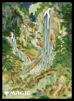 Magic: The Gathering Card Sleeve Kamigawa: NEO Ukiyo-e Island (A) MTGS-214 (BIN) - Image 1