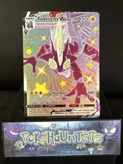 Pokemon Card Toxtricity VMAX SV113/SV122 SWSH Shining Fates Shiny Vault L/P - Image 1