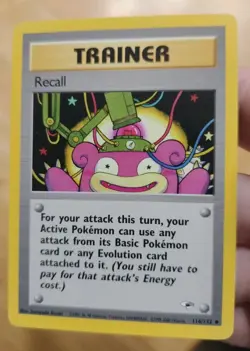 RECALL - 116/132 - Gym Heroes - Pokemon Card - LP - Image 1