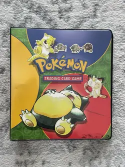 Vintage 1999 Pokemon Trading Card Nintendo Wizards of the Coast 3-Ring Binder - Image 1