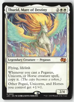 MTG - Thurid, Mare of Destiny (Anime) M Foundations Jumpstart 33 LP-NM - Image 1