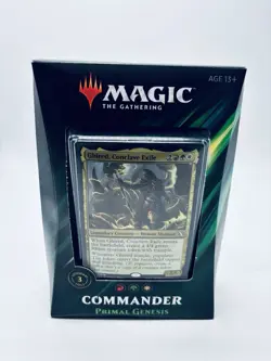 Magic the Gathering MtG Commander 2019 PRIMAL GENESIS Theme Deck FACTORY SEALED - Image 1