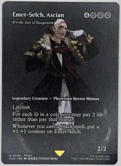 Emet-Selch, Ascian 36 Magic: The Gathering FINAL FANTASY: Through the Ages R NM - Image 1