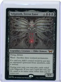 x1 Valgavoth, Terror Eater DSK Duskmourn MTG 120 FOIL MYTHIC M/NM 1x - Image 1
