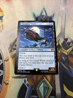 Magic The Gathering Final Fantasy - The Lunar Whale (0060) Rare - Regular - Image 1