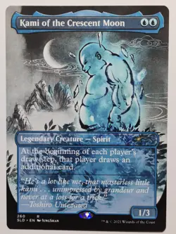 MTG Secret Lair Kami of the Crescent Moon -Kamigawa Ink [UPick Foil/Reg] NM #260 - Image 3