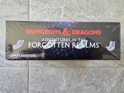 MTG D&D Adventures in the Forgotten Realms Draft Booster Box AFR Magic Gathering - Image 2
