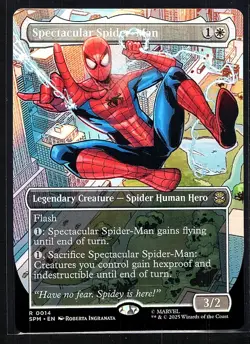 Spectacular Spider-Man (Borderless) R Marvel's Spider-Man 14 NM Normal - Image 1