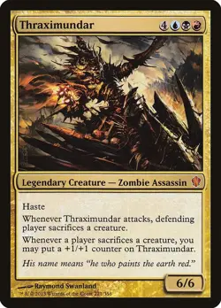 Thraximundar Commander 2013 Mythic NM Magic: The Gathering 221 Normal - Image 1