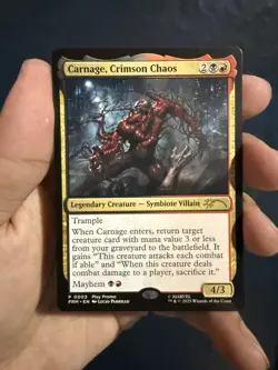 MTG - Spider-Man Carnage, Crimson Chaos - Promo - Alternate Art - Image 1