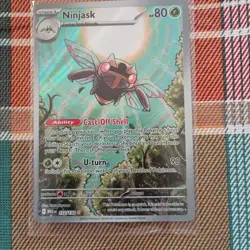 Ninjask 137/132 Me01: Mega Evolution Holo Full Art - Pokemon TCG Full Art Card - Image 1