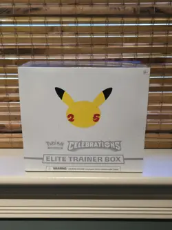 Pokemon TCG: 25th Anniversary Celebrations Elite Trainer Box (2021) SEALED NEW 820650809439 - Image 1