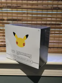 Pokemon TCG: 25th Anniversary Celebrations Elite Trainer Box (2021) SEALED NEW 820650809439 - Image 2