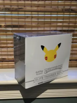 Pokemon TCG: 25th Anniversary Celebrations Elite Trainer Box (2021) SEALED NEW 820650809439 - Image 3